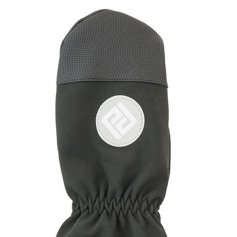 DETSKÉ SOFTSHELLOVÉ RUKAVICE NA PALEC, PIDILIDI, PD1128-10, ČIERNA