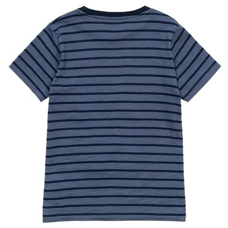 TRICOU CU MÂNECĂ SCURTĂ PENTRU BĂIEȚI, MINOTI, VALLEY 2, ALBASTRU