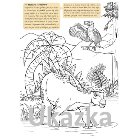 DOBRODRUŽSTVÍ S DINOSAURY, KRESLI.TO, W013234