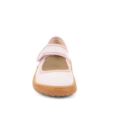 BALERINI BAREFOOT DIN PÂNZĂ PENTRU FETE CANVAS BALETTY PINK SHINE FRODDO G1700437