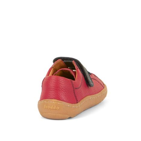 DĚTSKÉ BAREFOOT TENISKY ELASTIC RED FRODDO G3130241-13 ČERVENÁ