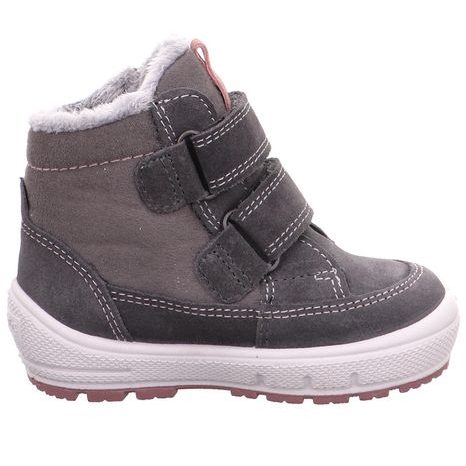 DÍVČÍ ZIMNÍ BOTY GROOVY GTX, SUPERFIT, 1-009314-2010, ŠEDÁ