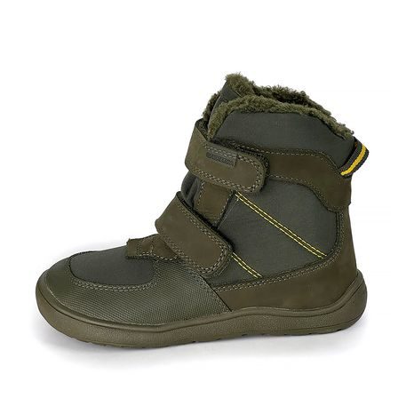 CHLAPECKÉ ZIMNÍ BAREFOOT BOTY PRO-TEX PROTETIKA - LENO KHAKI