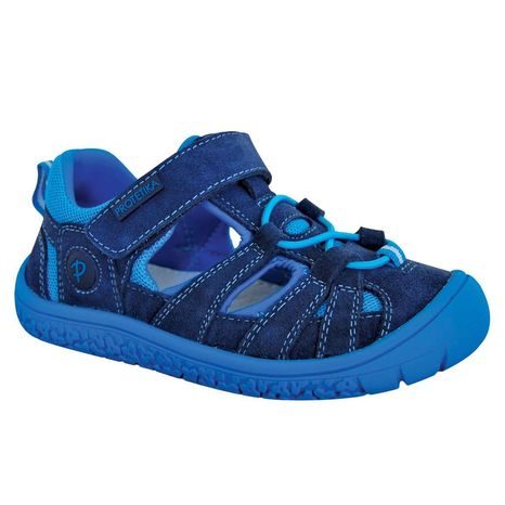 chlapčenské topánky Barefoot sandále BARD NAVY, Protetika, modrá