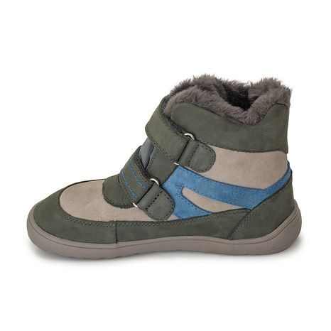 CHLAPECKÉ ZIMNÍ BAREFOOT BOTY RODRIGO GRIS, PRO-TEX, PROTETIKA, ŠEDÁ