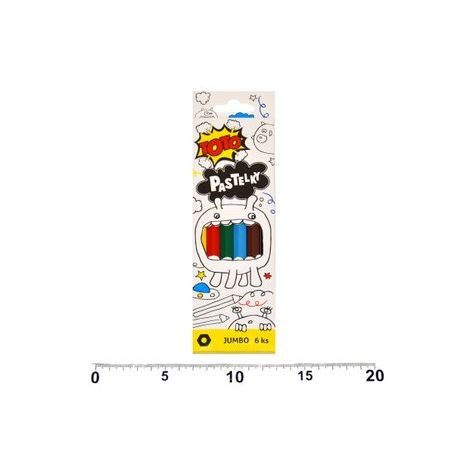 Crayons Jumbo 6 db, TOTO, W811046