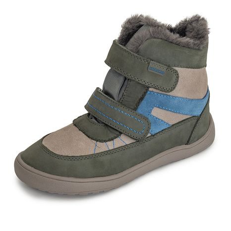 CHLAPECKÉ ZIMNÍ BAREFOOT BOTY RODRIGO GRIS, PRO-TEX, PROTETIKA, ŠEDÁ