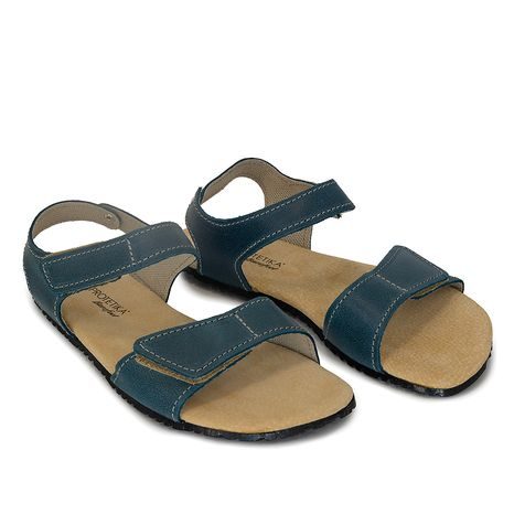 DÁMSKÉ BAREFOOT SANDÁLY PROTETIKA T201 BELITA 54 PETROLEJOVÁ