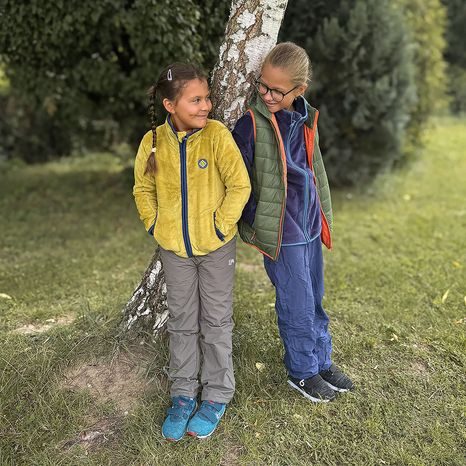 HANORAC PENTRU COPII CU GULER ÎNALT, PIDILIDI, PD1139-20, GALBEN