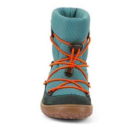 CIZME BAREFOOT DE IARNĂ PENTRU BĂIEȚI TEX TRACK WOOL PETROLEUM G3160251-3