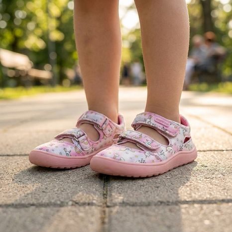 LÁNY BAREFOOT SZANDÁL PROTETIKA TAFI PINK UNI