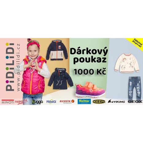 DÁRKOVÝ E-POUKAZ 1000