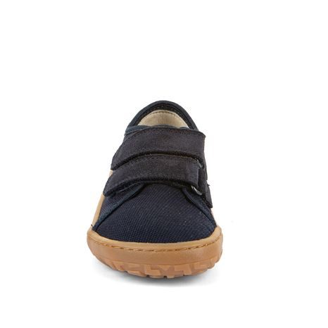 CHLAPČENSKÉ PLÁTENÉ BAREFOOT TENISKY CANVAS DARK BLUE FRODDO G1700440-2