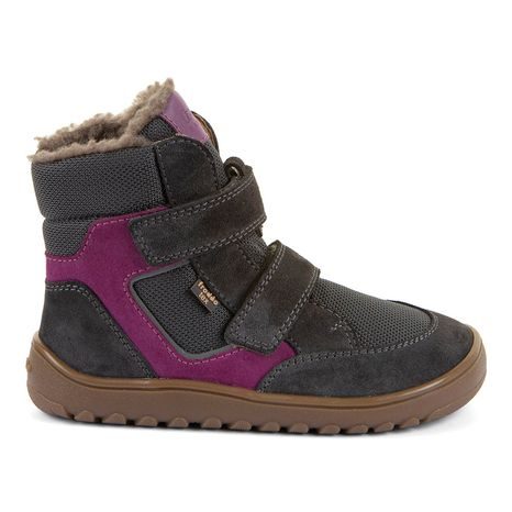 GHETE BAREFOOT DE IARNĂ PENTRU COPII UP HILL WOOL DARK GRAY FRODDO G3160262-13