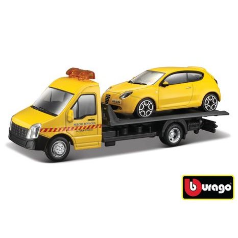 MODEL 1:43 ODTAHOVKA FLATBED TRANSPORT, BBURAGO, W102367