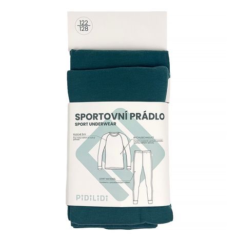 LENJERIE FUNCȚIONALĂ CU USCARE RAPIDĂ PENTRU BĂIEȚI - SET TRICOU ȘI PANTALONI PD1174-02 VERDE