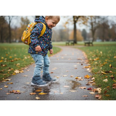 DĚTSKÁ CELOROČNÍ OBUV SUPERFREE GTX, SUPERFIT ,1-000544-8020, MODRO ŠEDÁ