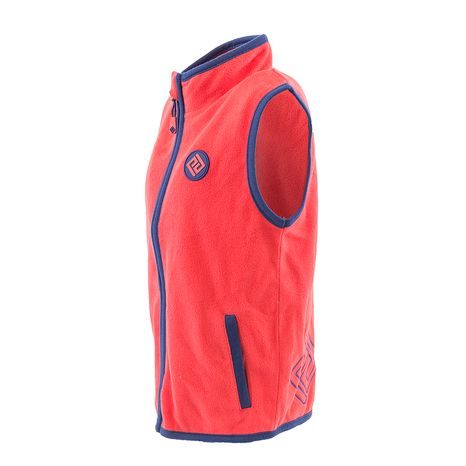 DÍVČÍ VESTA PROPÍNACÍ FLEEZOVÁ, PIDILIDI, PD1120-08, ČERVENÁ