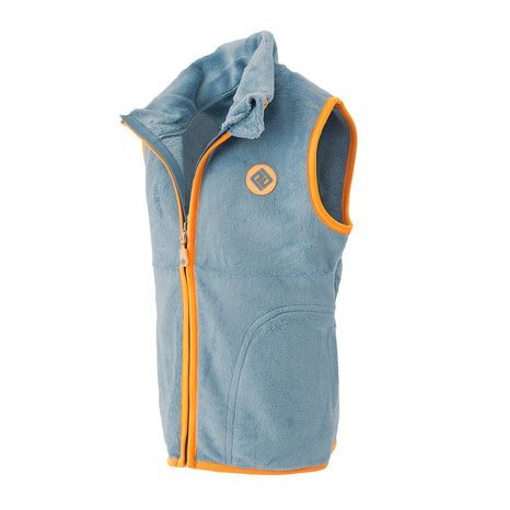 CHLAPČENSKÁ VESTA SO STOJACÍM GOLIEROM, PIDILIDI, PD1115-04, MODRÁ