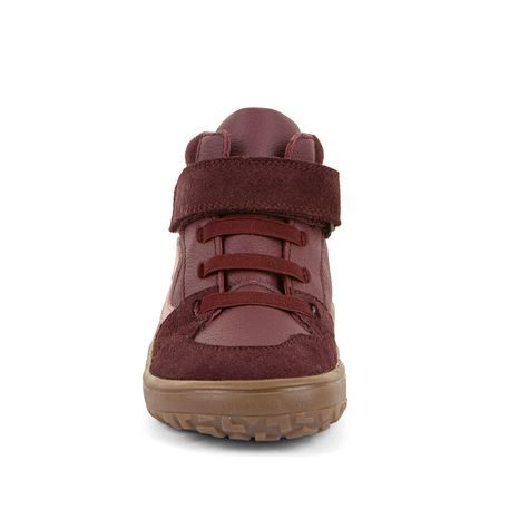 DIEVČENSKÉ CELOROČNÉ ČLENKOVÉ BAREFOOT TOPÁNKY TEX GO BORDEAUX FRODDO G3110265-20