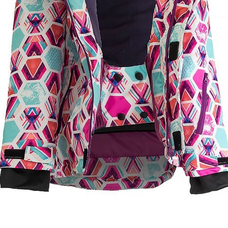 DÍVČÍ BUNDA LYŽAŘSKÁ ZIMNÍ SOLA PIDILIDI, PD1150-01