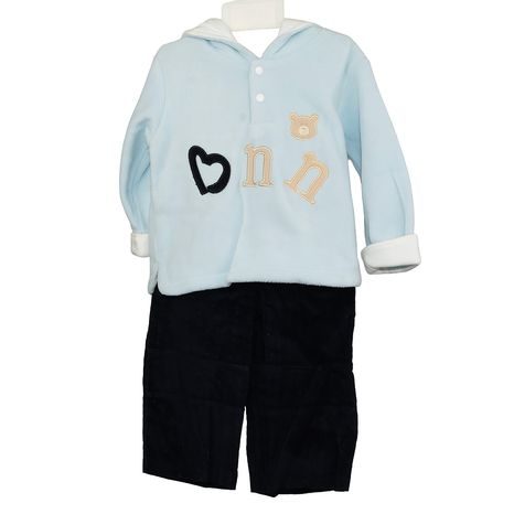 KOJENECKÝ CHLAPECKÝ SET, PIDILIDI, 950485, MODRÁ