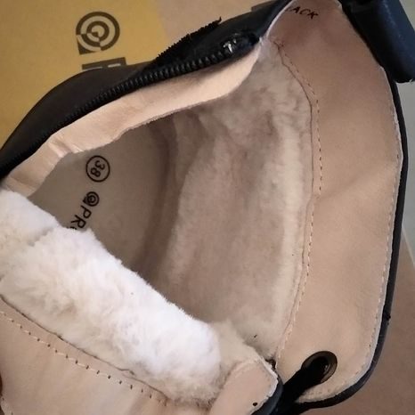 DÁMSKÉ BAREFOOT ZIMNÍ BOTY  JUDIT NAVY, PROTETIKA, MODRÁ