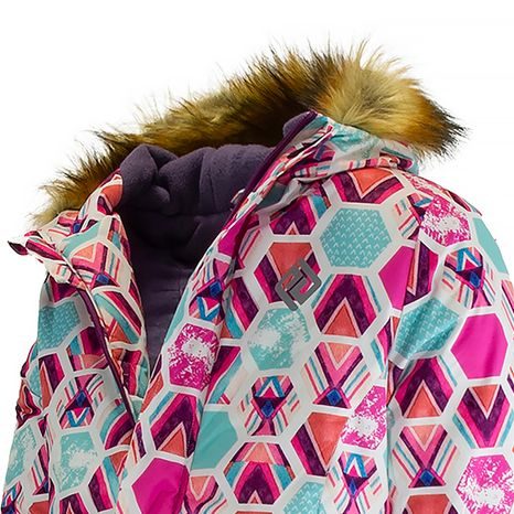 DÍVČÍ BUNDA LYŽAŘSKÁ ZIMNÍ SOLA PIDILIDI, PD1150-01