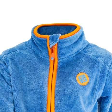 MIKINA CHLAPECKÁ CHLUPATÁ SE STOJÁČKEM, PIDILIDI, PD1139-04, MODRÁ