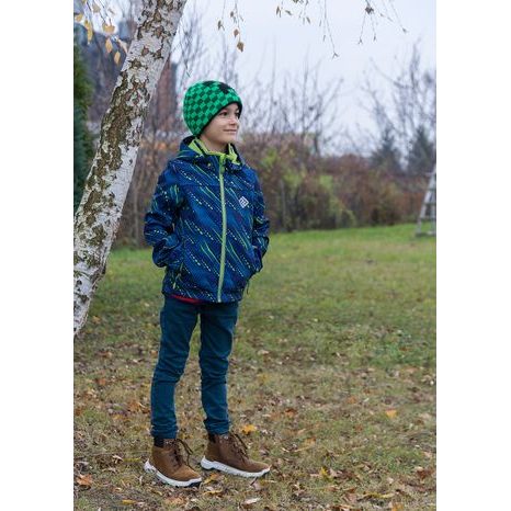 JACHETĂ PENTRU BĂIEȚI CU GLUGĂ, PIDILIDI, PD1102-02, ALBASTRU