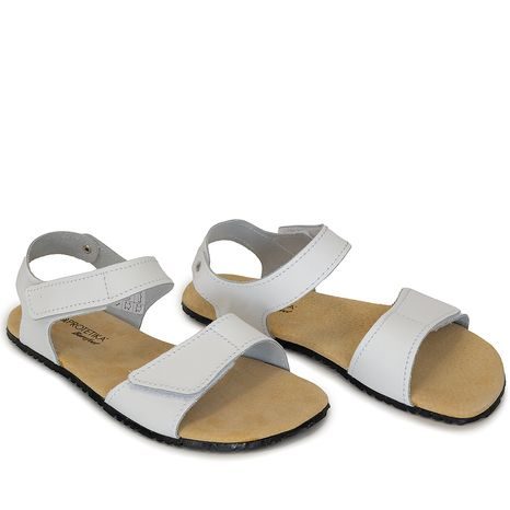 DÁMSKÉ BAREFOOT SANDÁLY PROTETIKA T201 BELITA 10 BÍLÉ