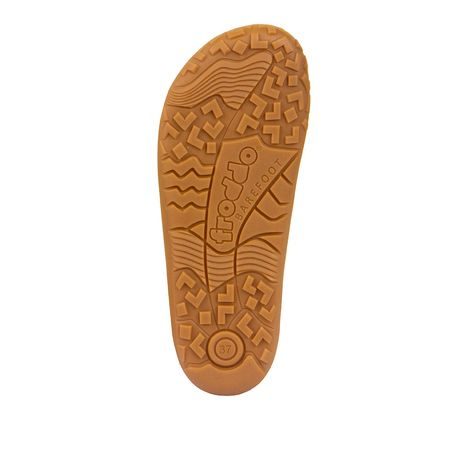 DETSKÉ CELOROČNÉ BAREFOOT TENISKY LACES COGNAC FRODDO G3130272-2