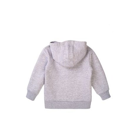 HANORAC CU GLUGĂ PENTRU BĂIEȚI CU GLUGĂ, MINOTI, 7BZTHRU 1, GRI