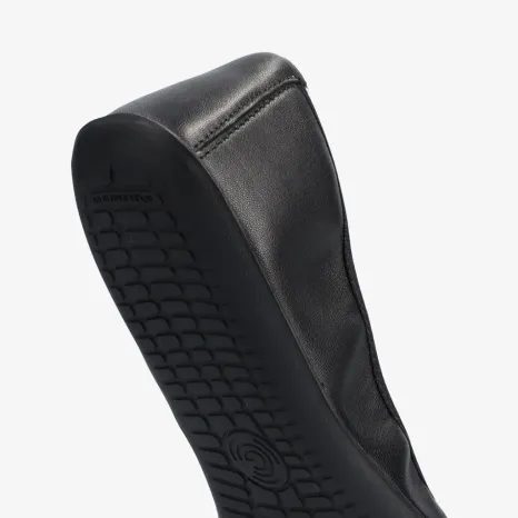 DÁMSKÉ BAREFOOT BALERÍNY GROUNDIES LILY 2.0 BLACK, ČERNÁ