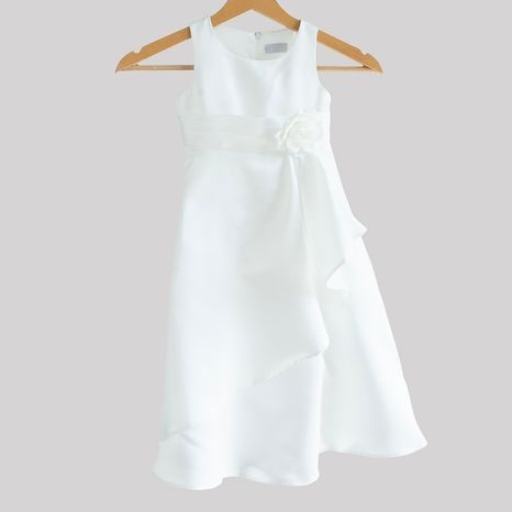 ŠATY SLAVNOSTNÍ, DRUŽIČKOVÉ, PIDILIDI, PD953, KRÉMOVÁ