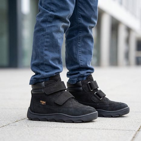 GYEREK TÉLI BAREFOOT BOKACIPŐ ZERU TEX BLACK FRODDO G2110150-15