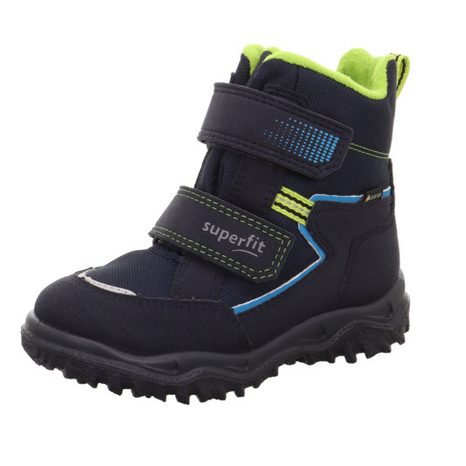 SUPERFIT HUSKY BLUE/LIGHT GREEN GTX FIÚ TÉLI CIPŐ 1-006082-8010