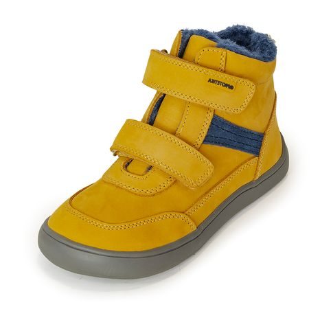 FIÚ TÉLI CSIZMA BAREFOOT TARGO BEIGE, PROTÉZIS, BÉZS