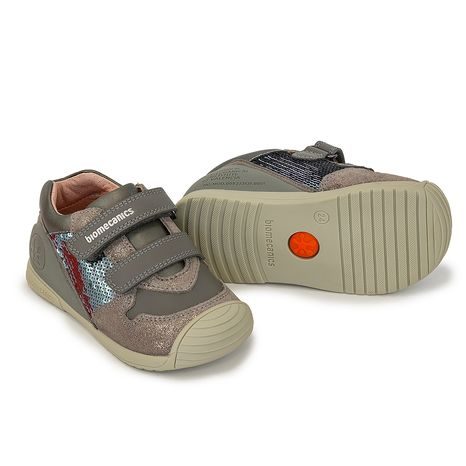 DÍVČÍ CELOROČNÍ BOTY, BIOMECANISC, 241104-A213, ŠEDÁ