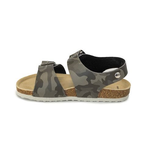 CHLAPECKÉ ORTOPEDICKÉ SANDÁLY ORS T97/51, PROTETIKA, MASKÁČ ŠEDÁ