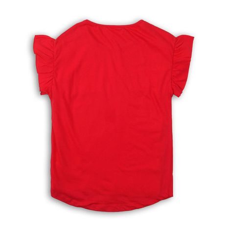 TRICOU PENTRU FETE CU MÂNECĂ SCURTĂ, MINOTI, KG TEE 23, ROȘU