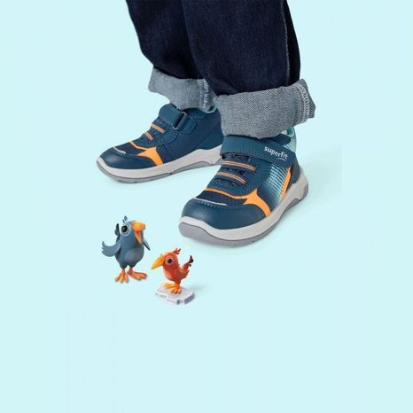 PANTOFI SPORT PENTRU COPII SUPERFIT COOPER GTX BLUE/ORANGE 1-006413-8000