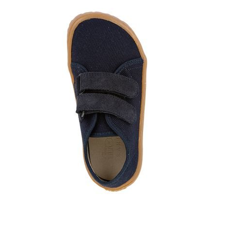 CHLAPČENSKÉ PLÁTENÉ BAREFOOT TENISKY CANVAS DARK BLUE FRODDO G1700440-2