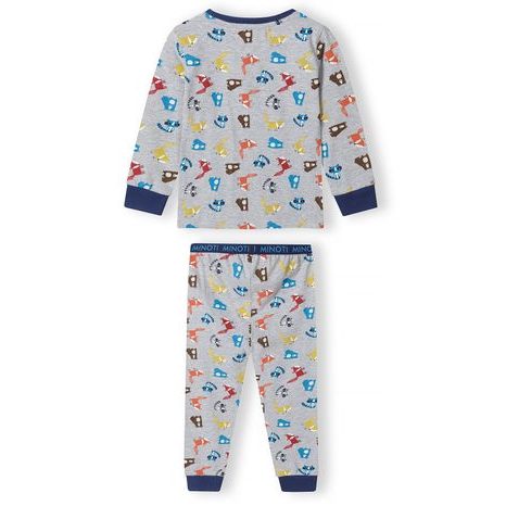 CHLAPČENSKÉ PYŽAMO, MINOTI, 15PJ 7, MODRÉ