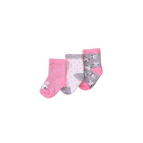 Ponožky dievčenské 3pack, Minoti, NBG SOCK 21, dievča