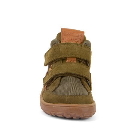 DĚTSKÉ BAREFOOT BOTY TEX AUTUMN OLIVE FRODDO G3110266-1