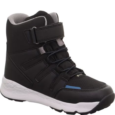 CHLAPČENSKÉ ZIMNÉ TOPÁNKY FREE RIDE BLACK/BLUE GTX SUPERFIT 1-000568-0010