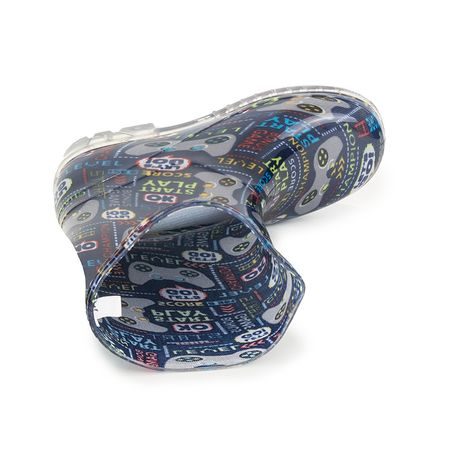 HOLÍNKY DĚTSKÉ PVC, PIDILIDI, PL0032-10, TMAVĚ MODRÁ