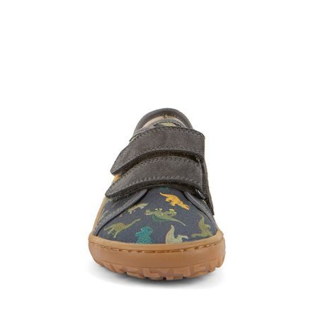 CHLAPČENSKÉ PLÁTENÉ BAREFOOT TENISKY CANVAS GREY+ FRODDO G1700440-31