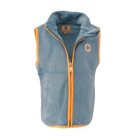 CHLAPČENSKÁ VESTA SO STOJACÍM GOLIEROM, PIDILIDI, PD1115-04, MODRÁ